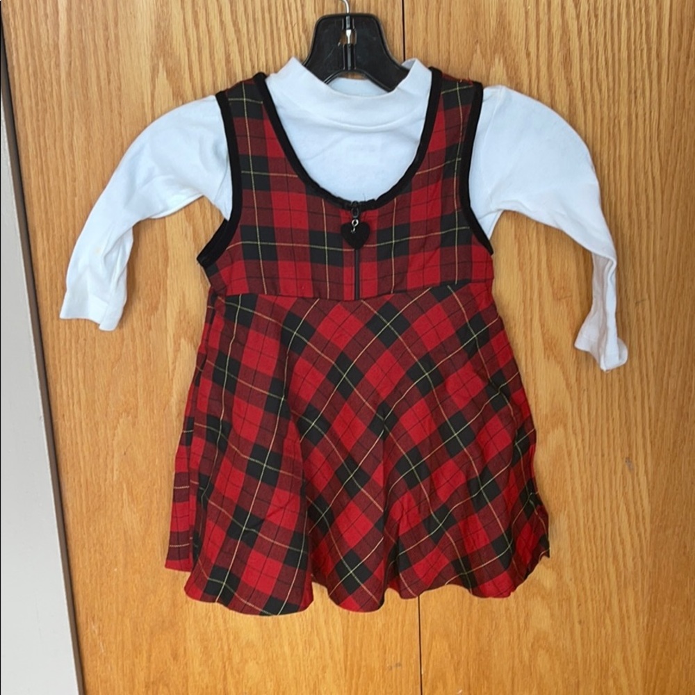 NWOT girls Bonnie Jean jumper set. Size 3T